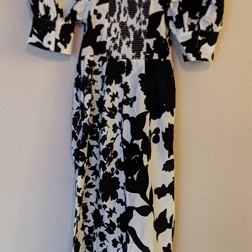 Christopher John Rogers Black White Dress sz. 4 - Picture 8 of 15